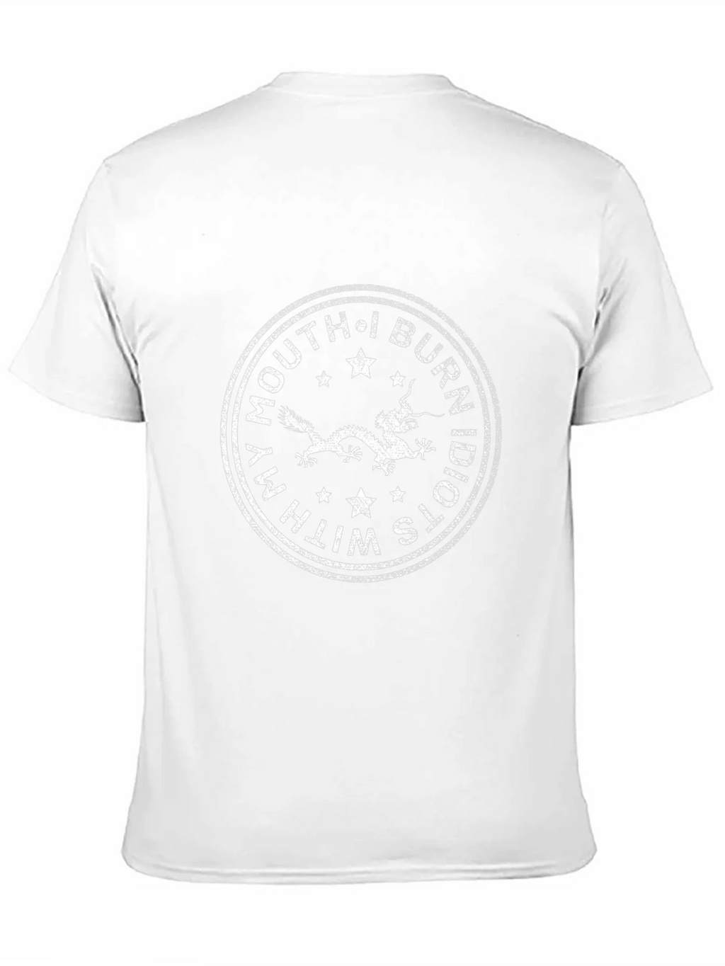 Dragon Graphic Tee - Burn Idiots With My Mouth product image 10