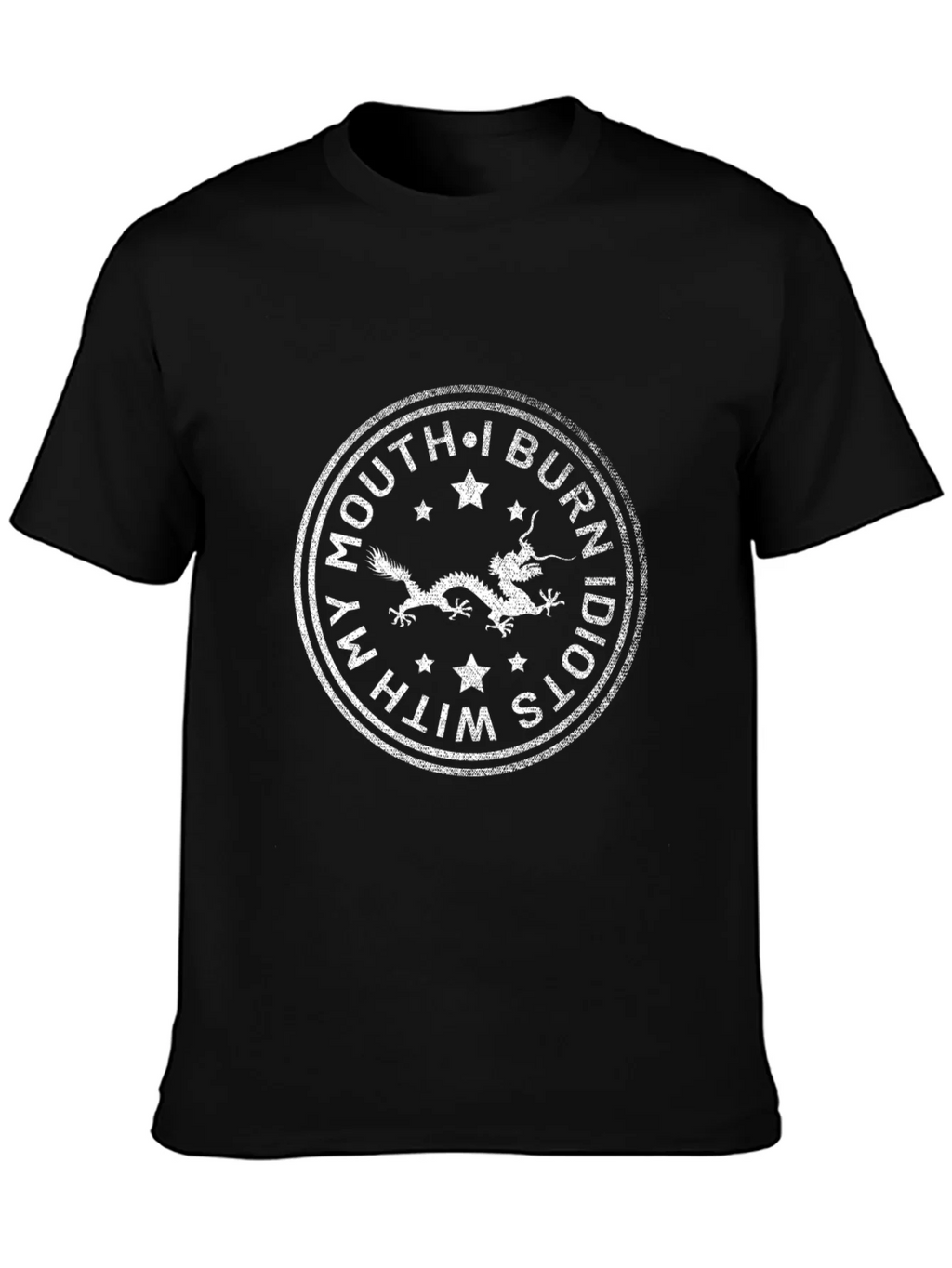 Dragon Graphic Tee - Burn Idiots With My Mouth product image 3