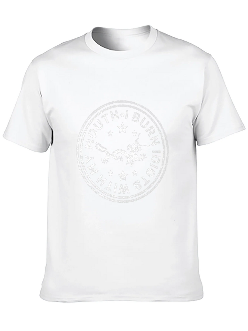 Dragon Graphic Tee - Burn Idiots With My Mouth product image 9