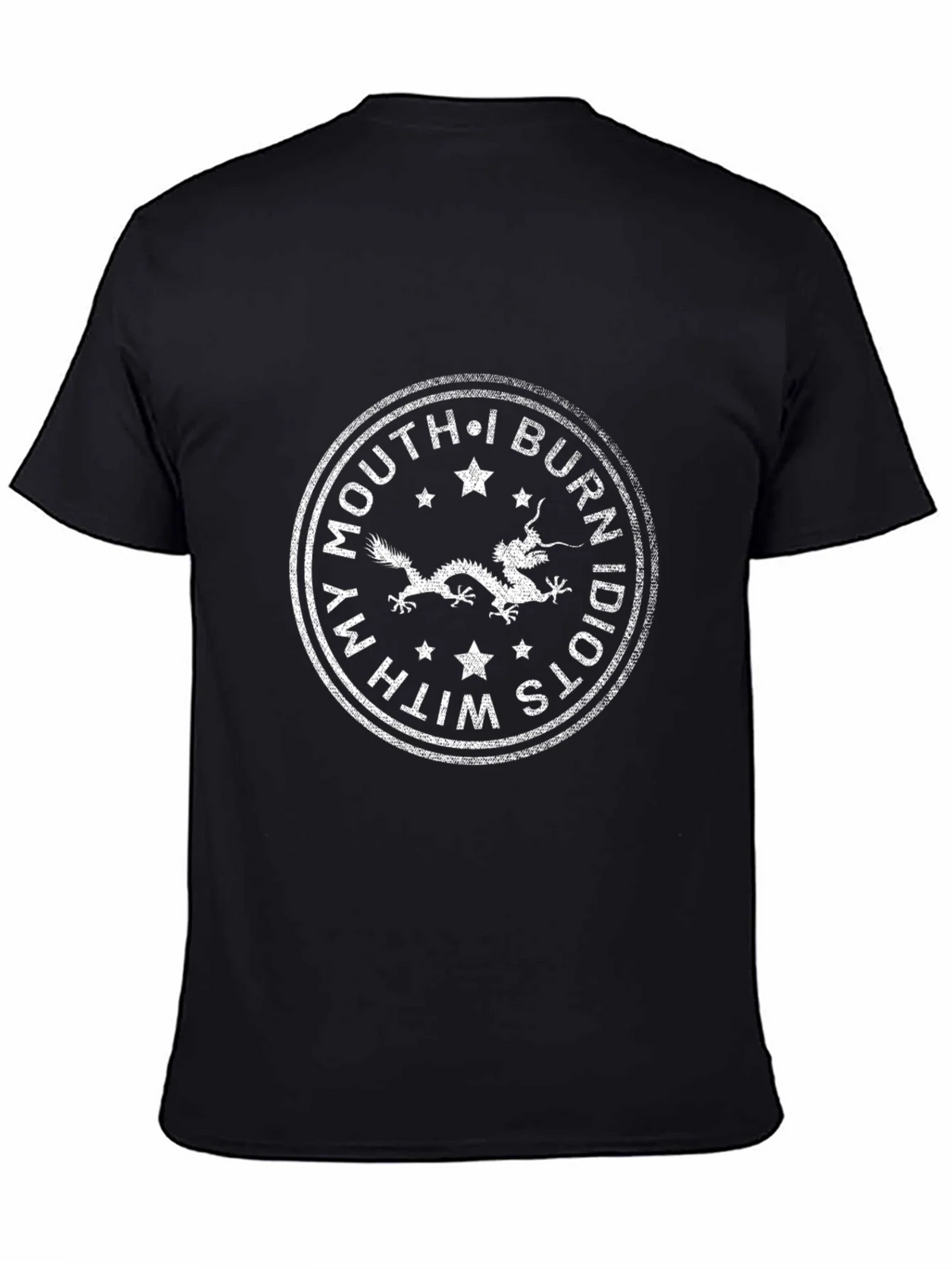 Dragon Graphic Tee - Burn Idiots With My Mouth product image 4