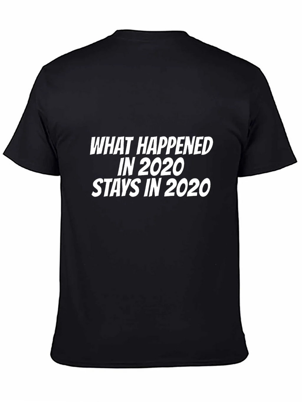 What Happened in 2020 T-Shirt - Black product image 2