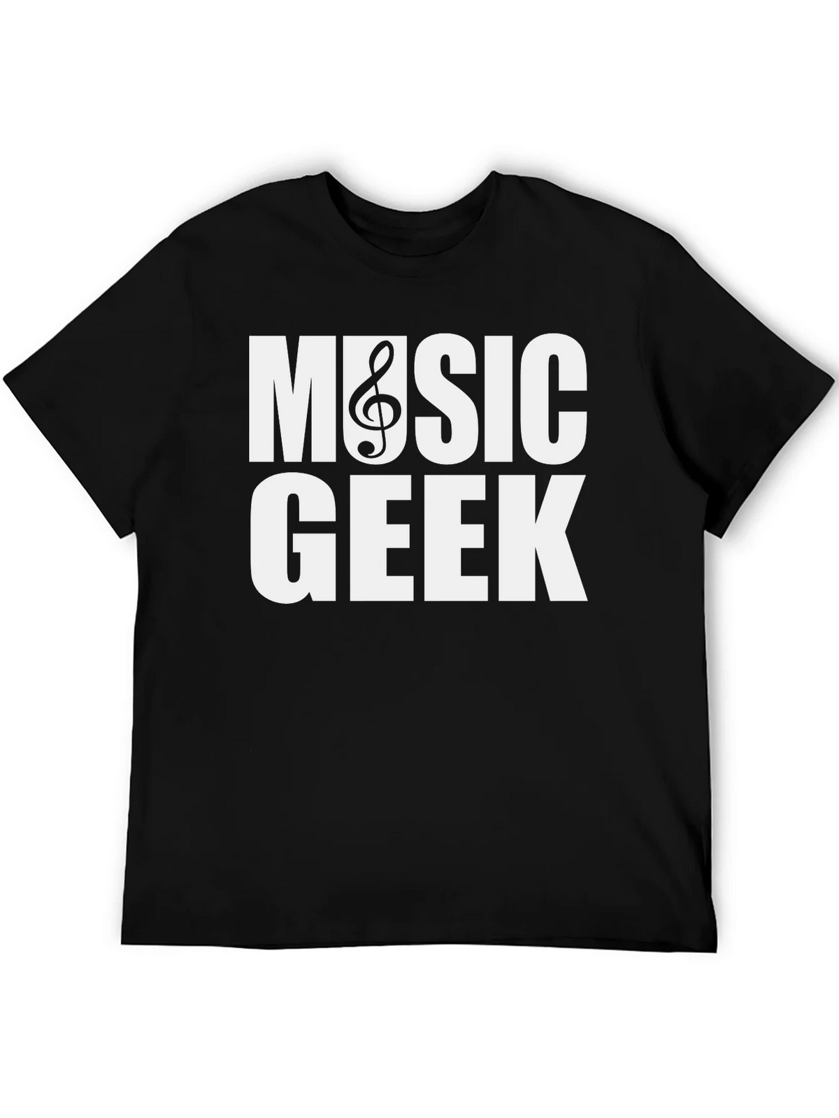 Music Geek T-Shirt - Black Cotton Tee product image 5