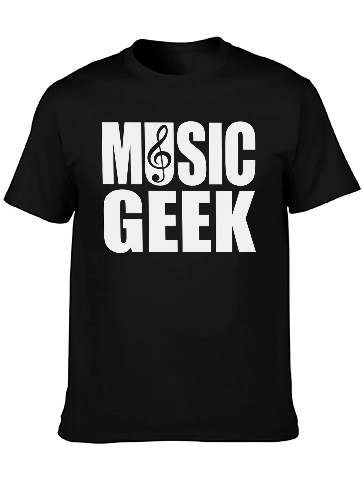 Music Geek T-Shirt - Black Cotton Tee product image 3