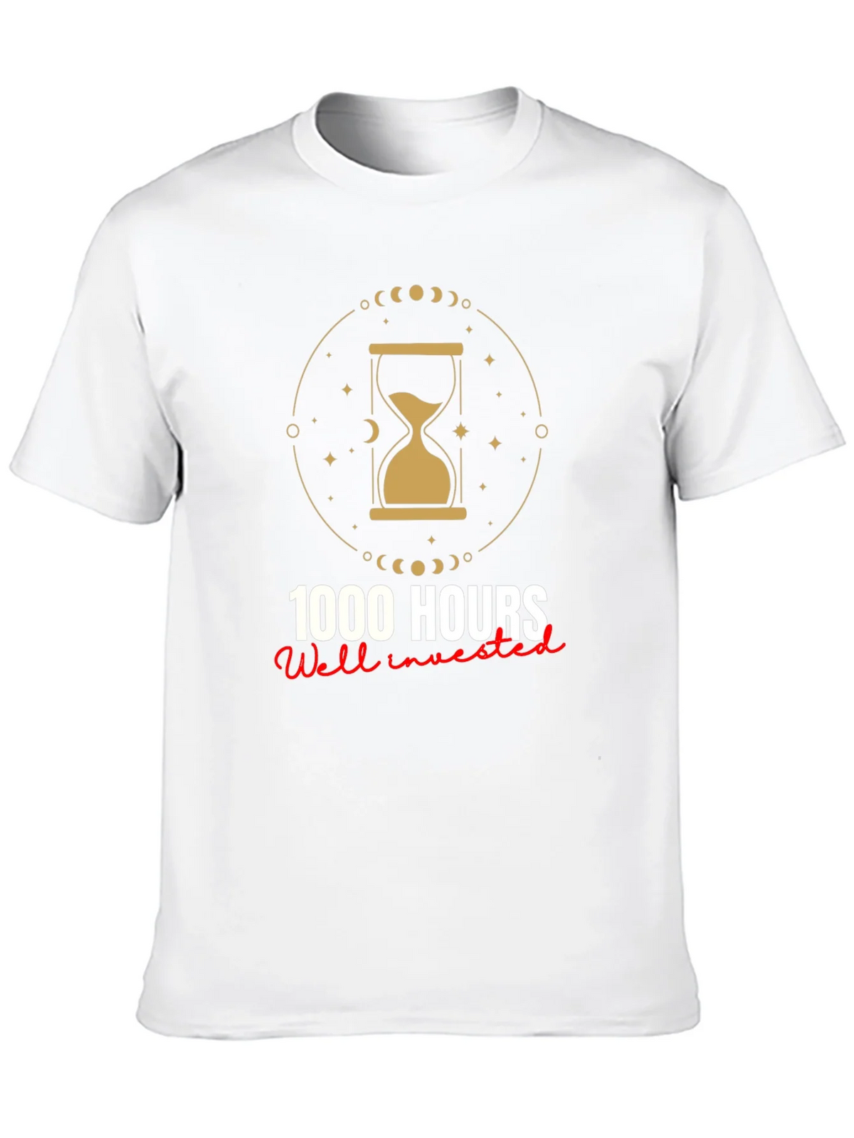 1000 Hours Well Invested Graphic Tee - Black product image 9
