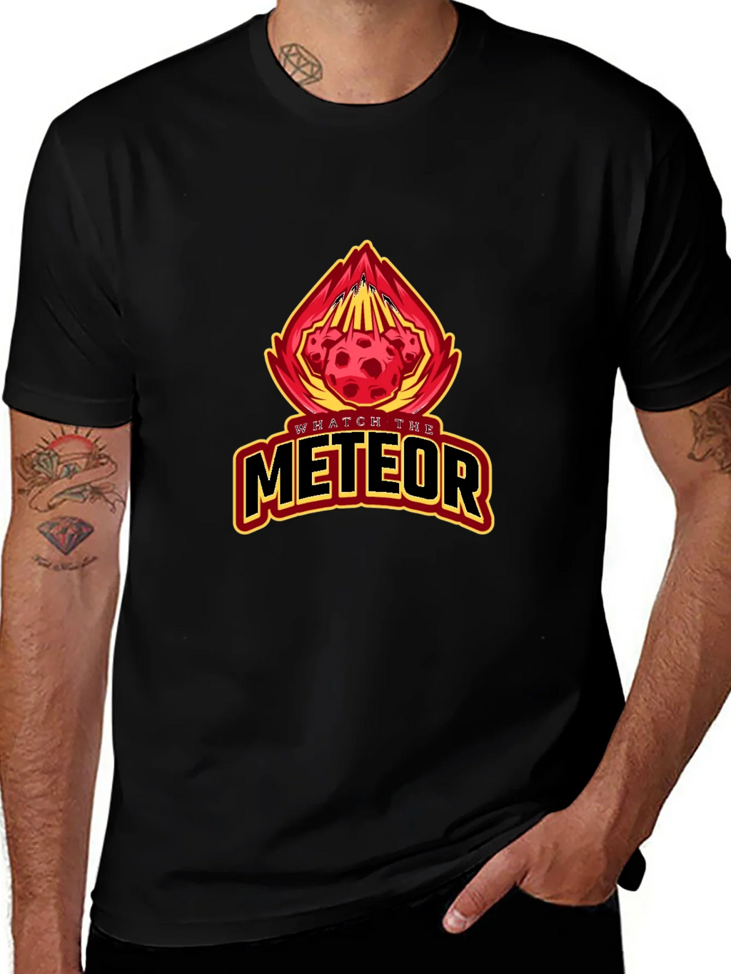 Watch the Meteor Black Graphic Tee product image 1