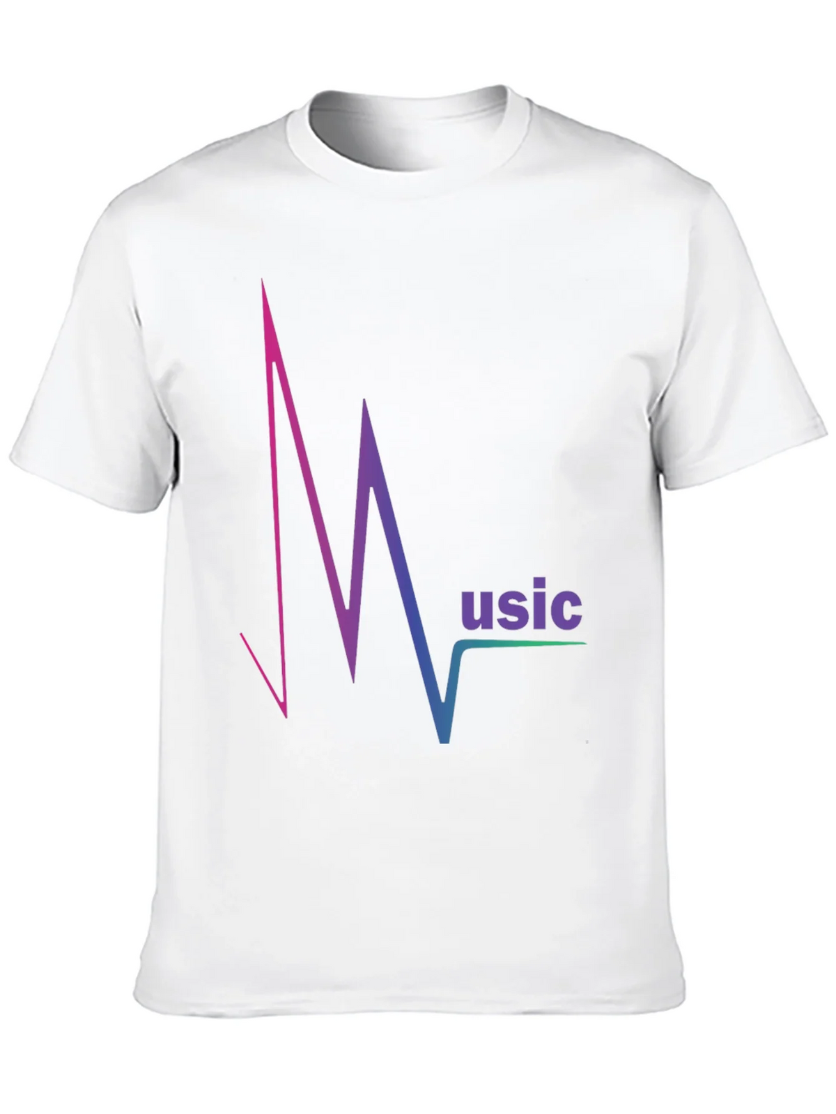 Music Pulse T-Shirt - Gradient Design Comfortable Fit product image 9