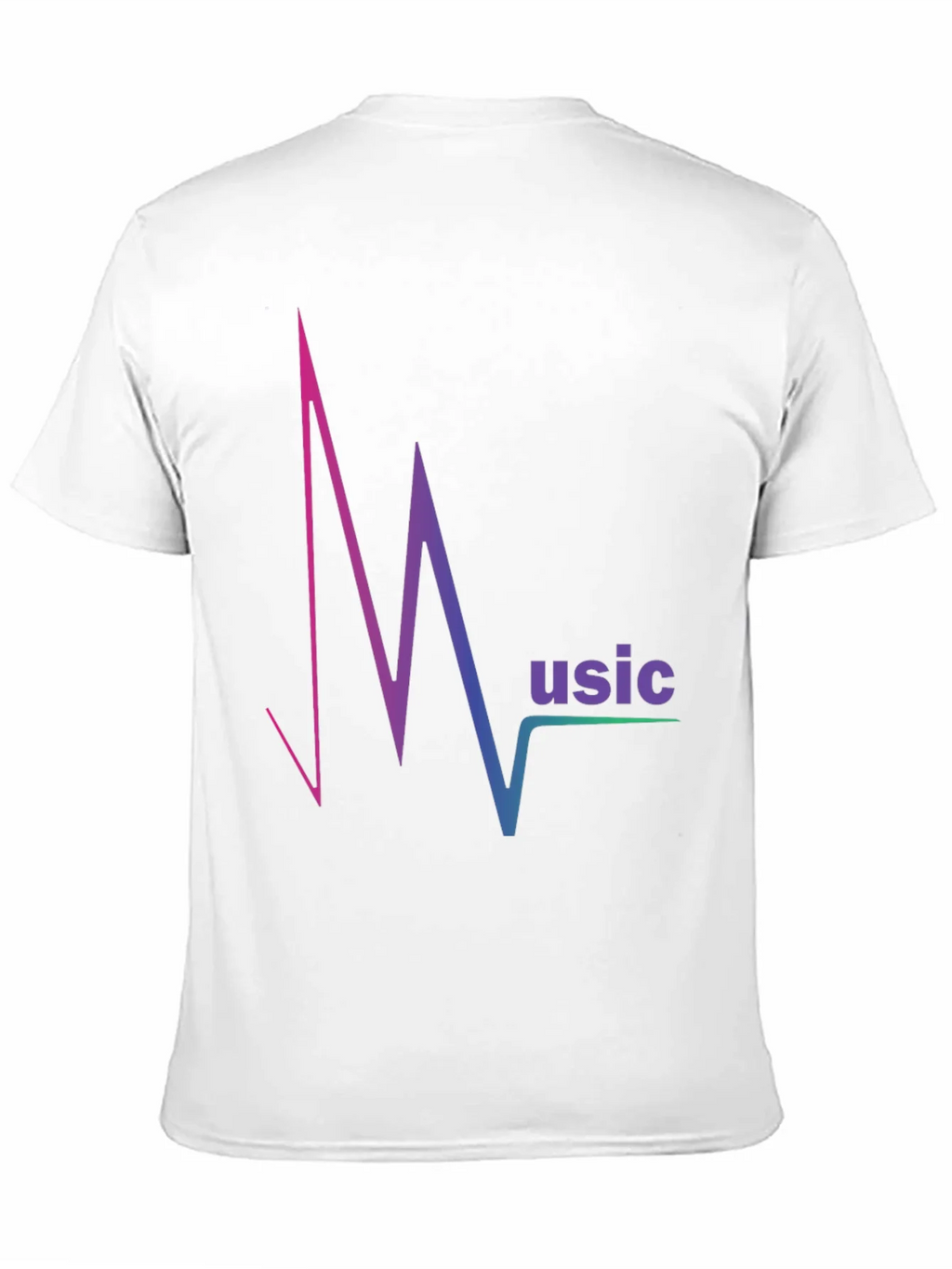 Music Pulse T-Shirt - Gradient Design Comfortable Fit product image 10