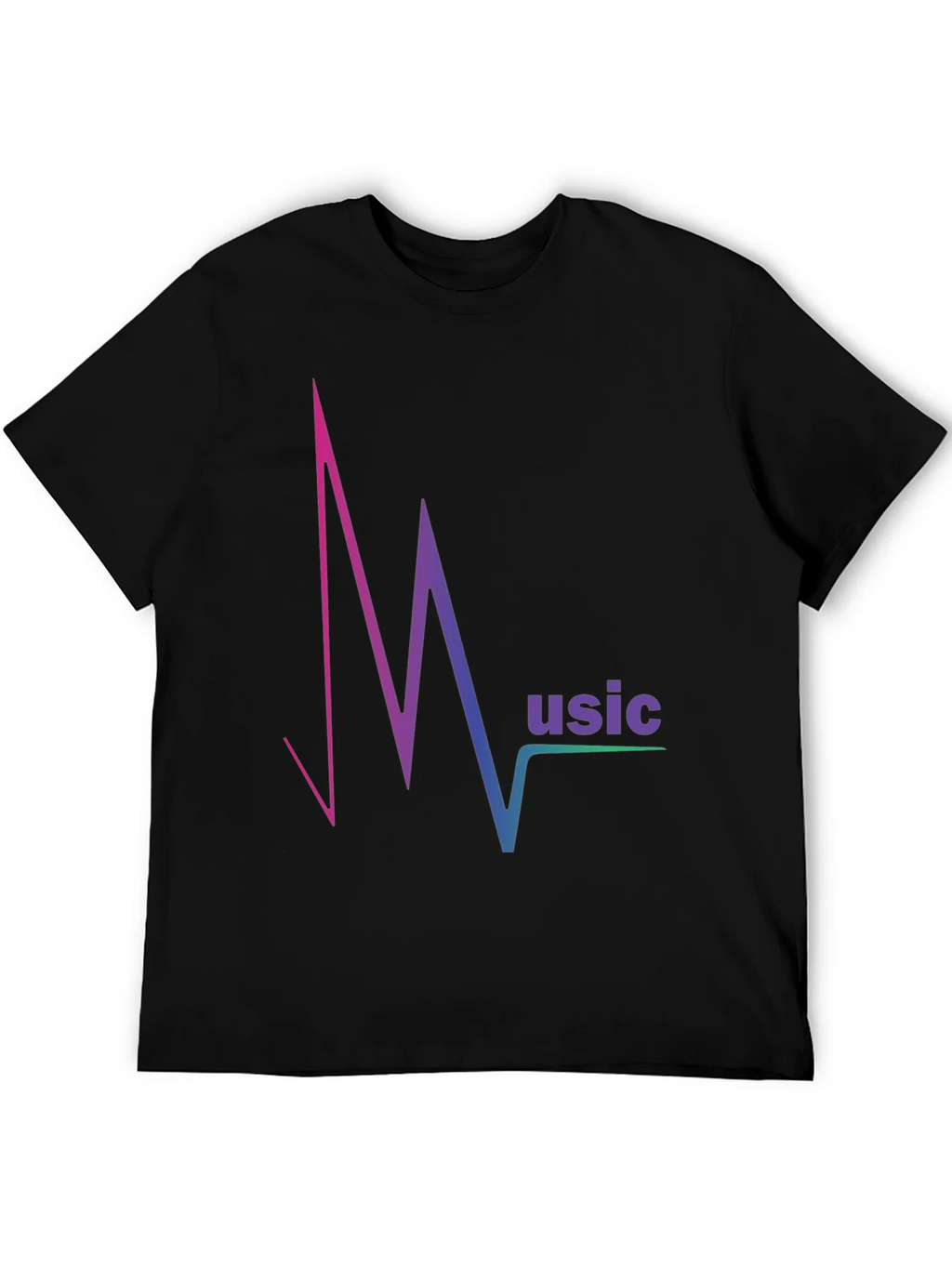 Music Pulse T-Shirt - Gradient Design Comfortable Fit product image 5