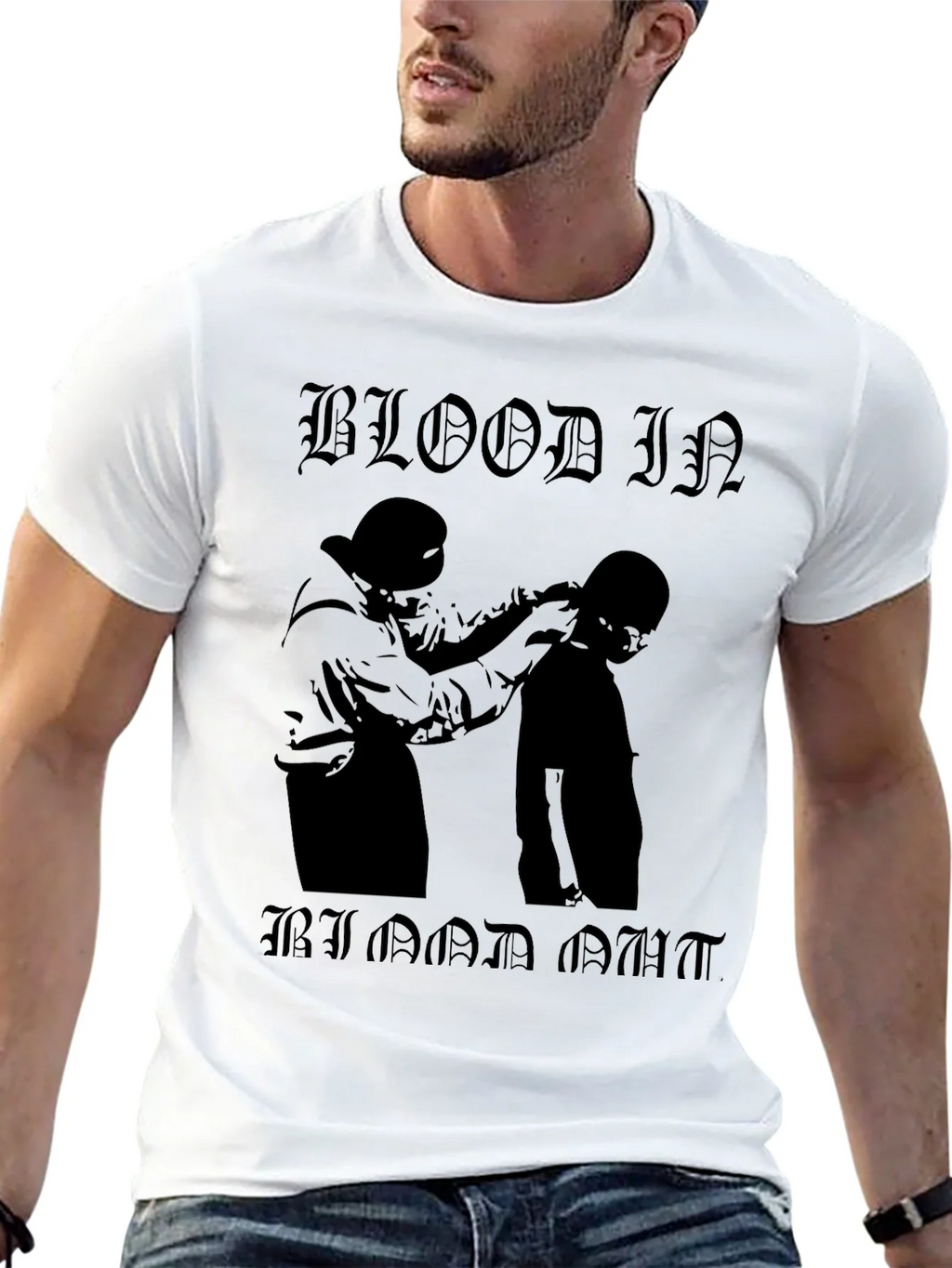 Blood In Out Graphic Tee - Black product image 8