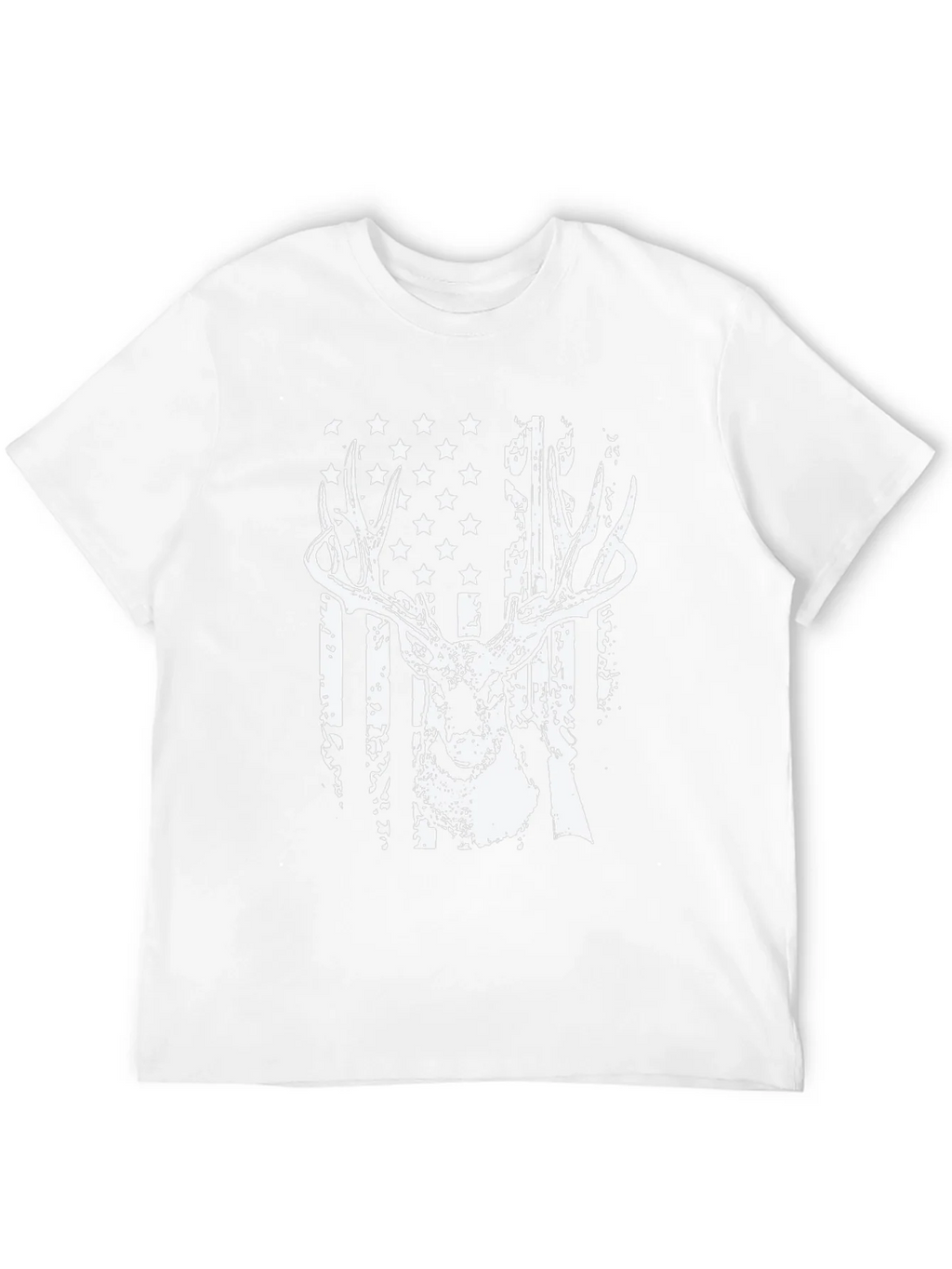 American Flag Deer Hunting T-Shirt product image 11