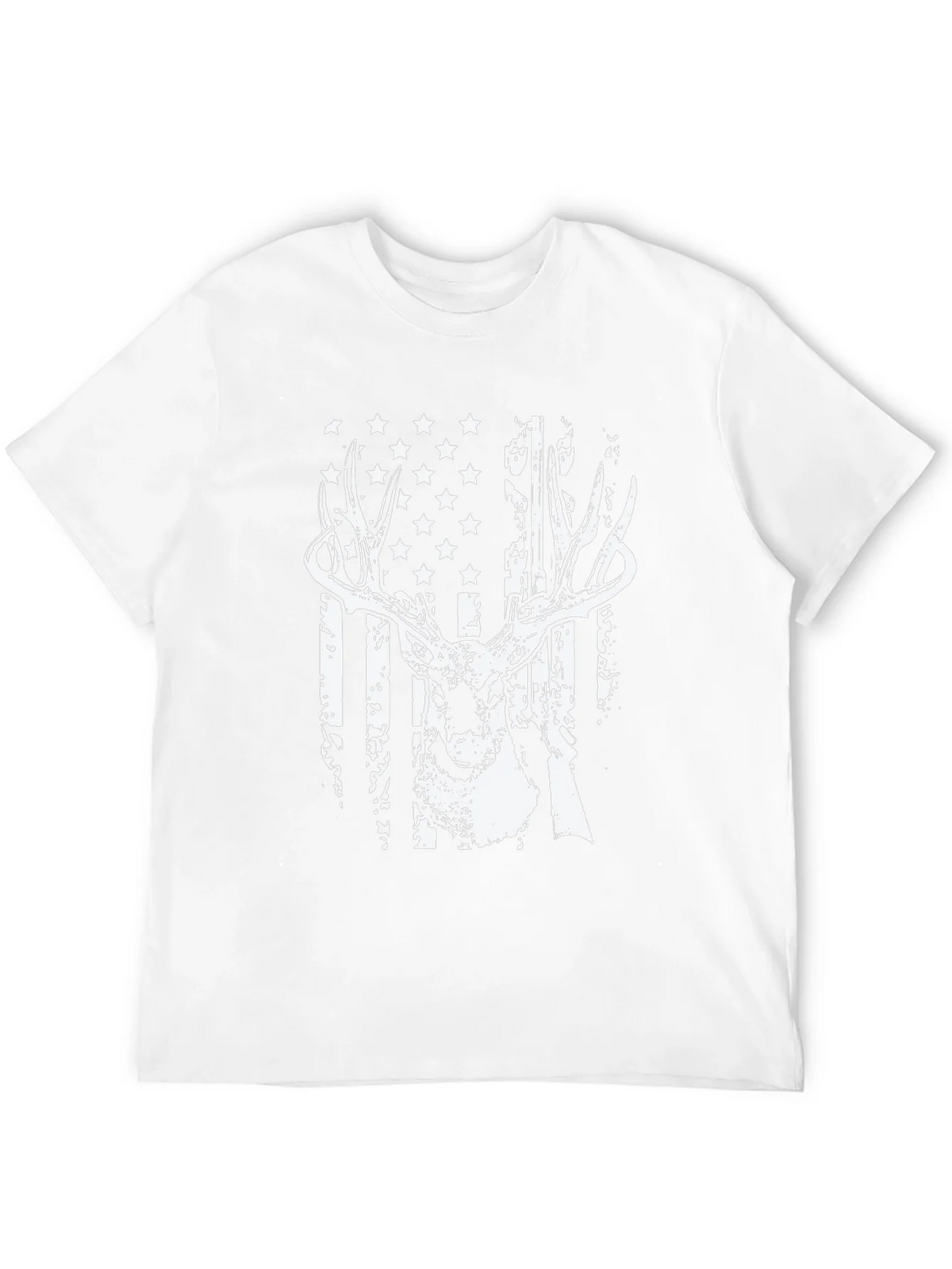 American Flag Deer Hunting T-Shirt product image 11