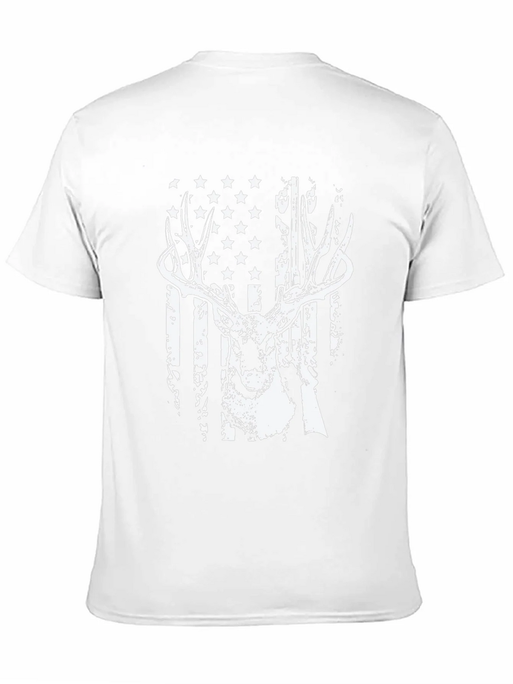 American Flag Deer Hunting T-Shirt product image 10