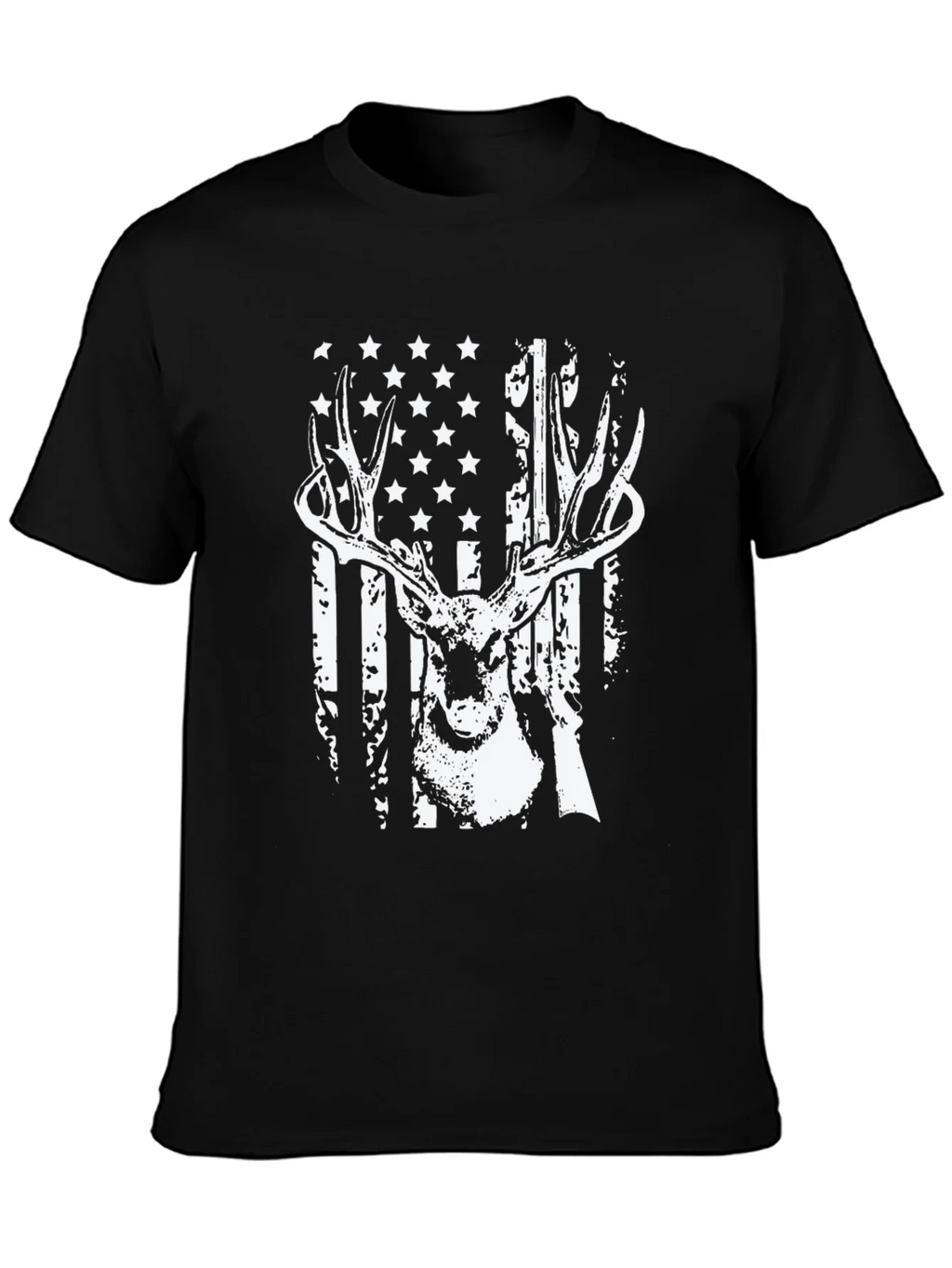 American Flag Deer Hunting T-Shirt product image 3