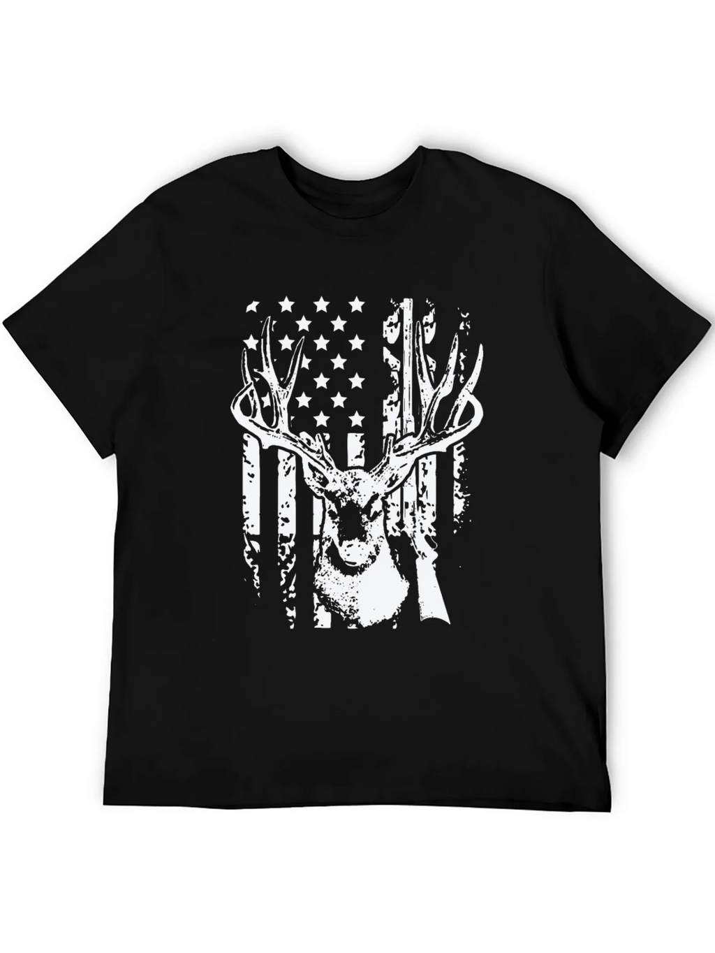 American Flag Deer Hunting T-Shirt product image 5