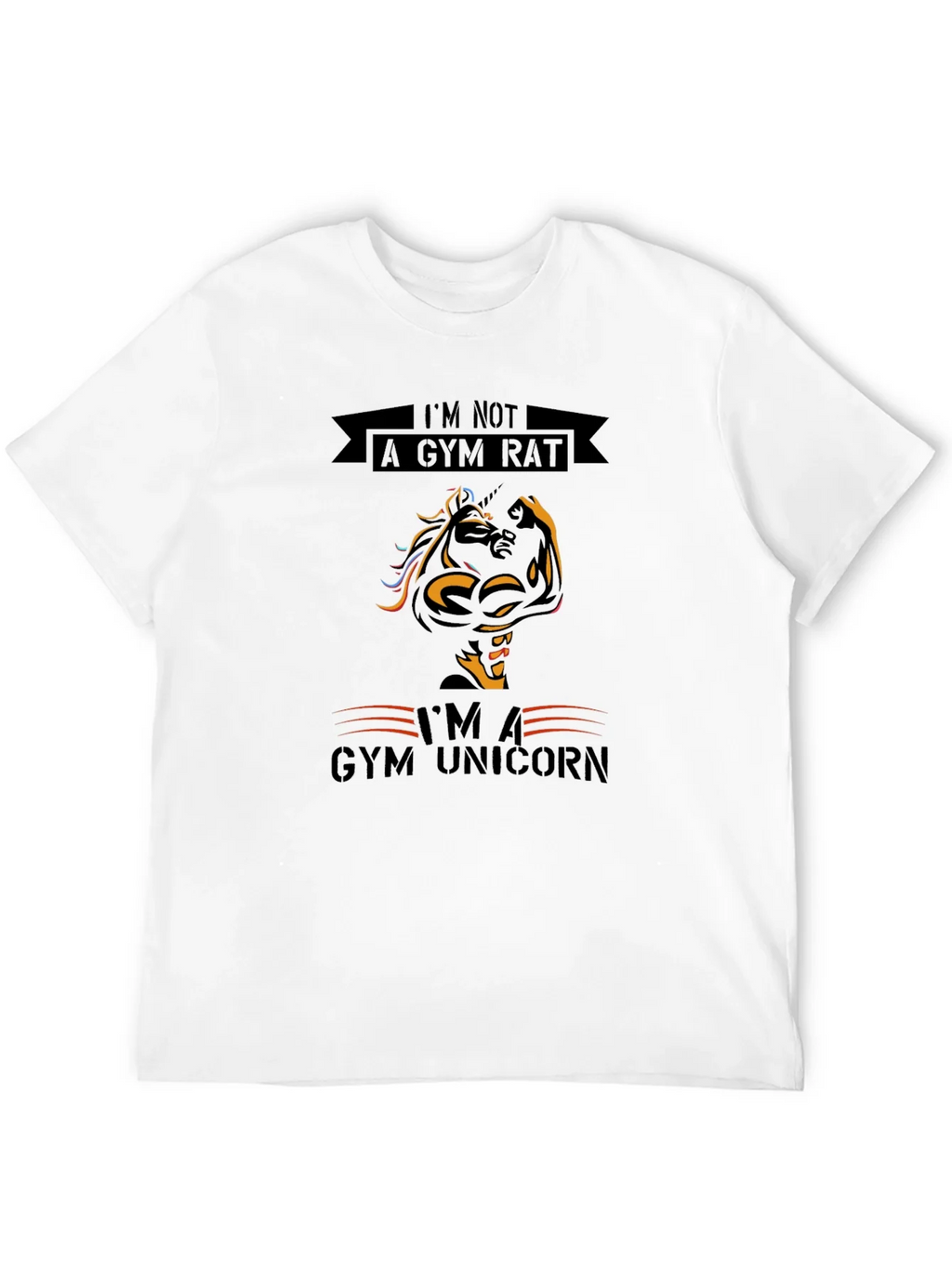 Gym Unicorn Graphic T-Shirt - Fitness Humor Tee product image 11