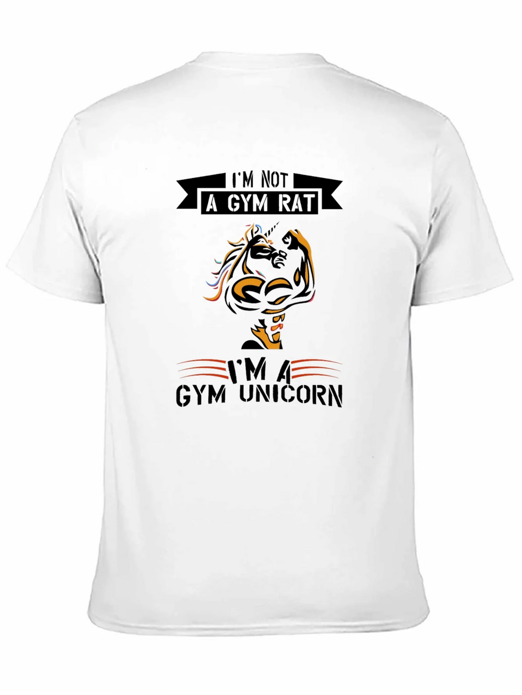 Gym Unicorn Graphic T-Shirt - Fitness Humor Tee product image 10