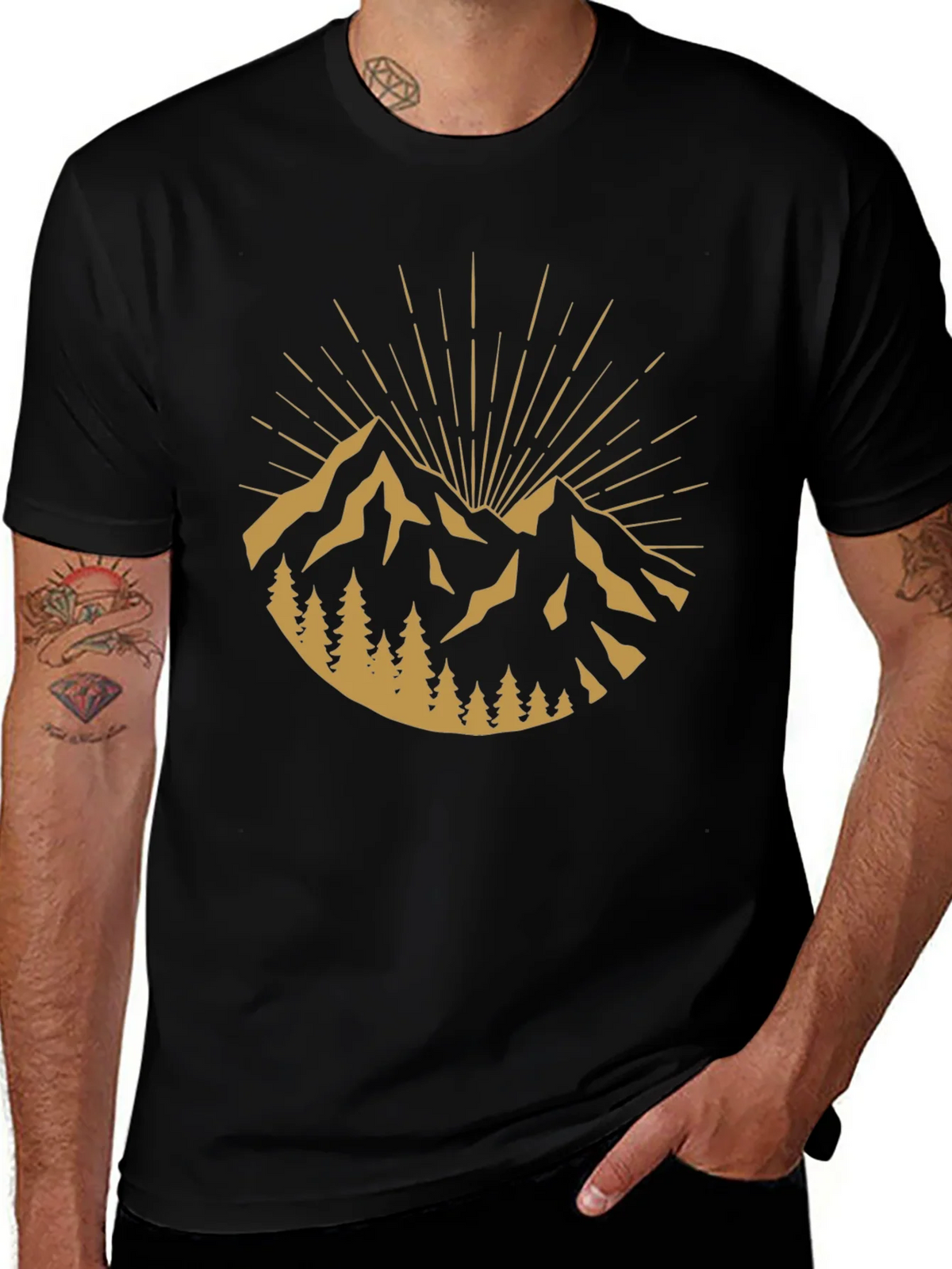 Mountainscape Graphic Tee product image 1