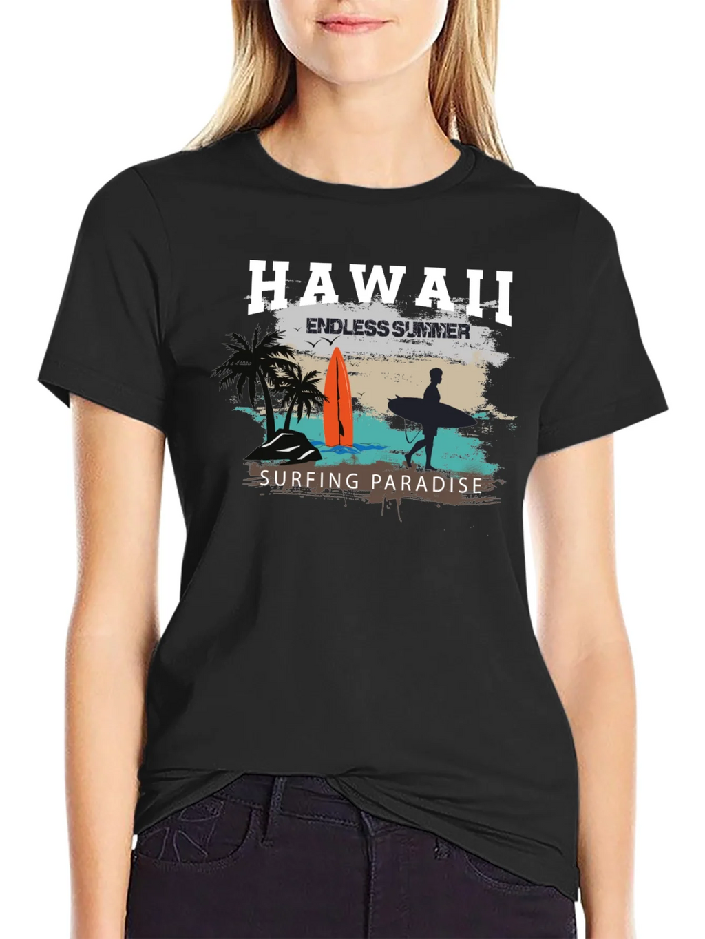 Hawaii Endless Summer Surf T-Shirt product image 2