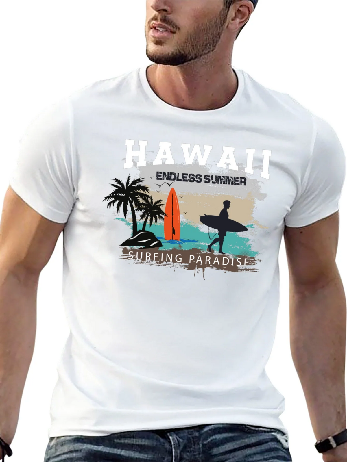 Hawaii Endless Summer Surf T-Shirt product image 12
