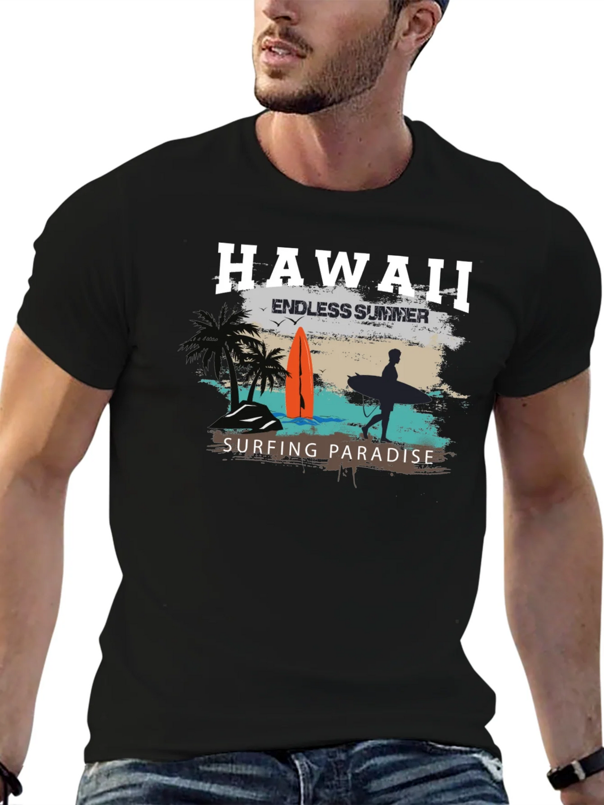 Hawaii Endless Summer Surf T-Shirt product image 6