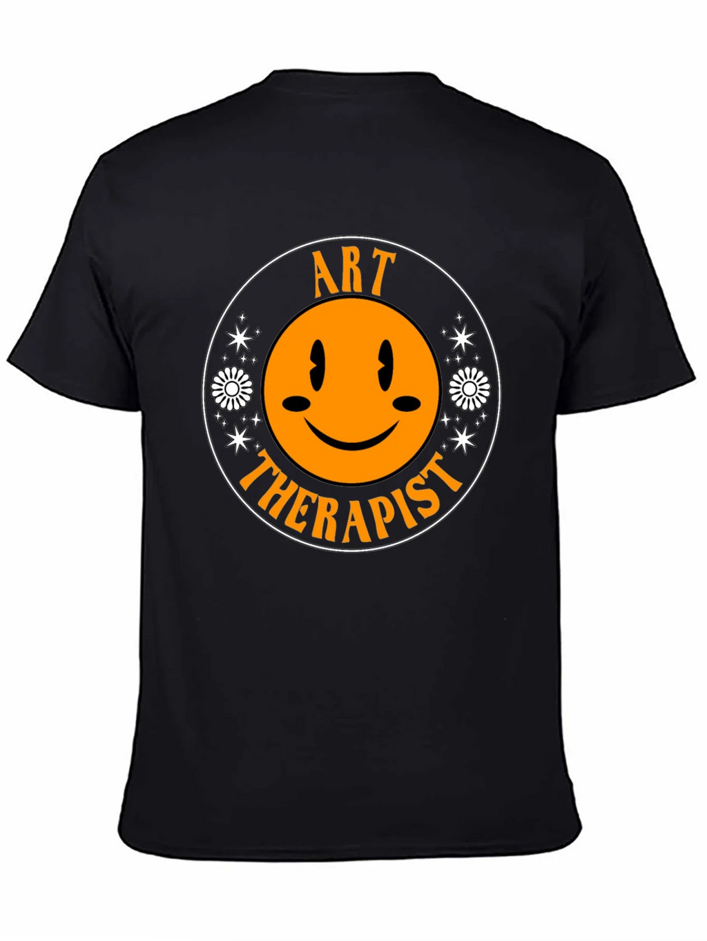 Art Therapist Smiley Face T-Shirt product image 4