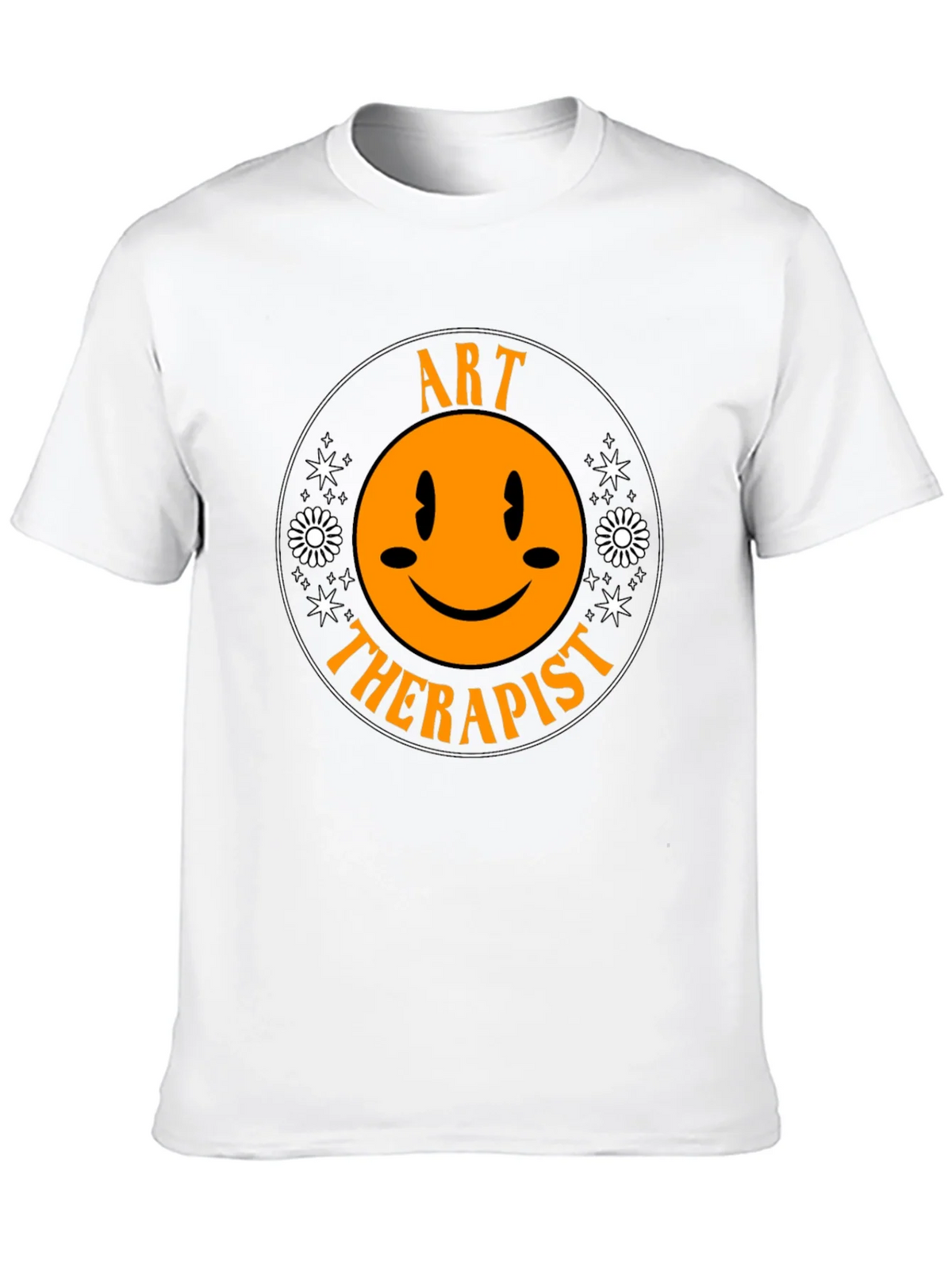 Art Therapist Smiley Face T-Shirt product image 7