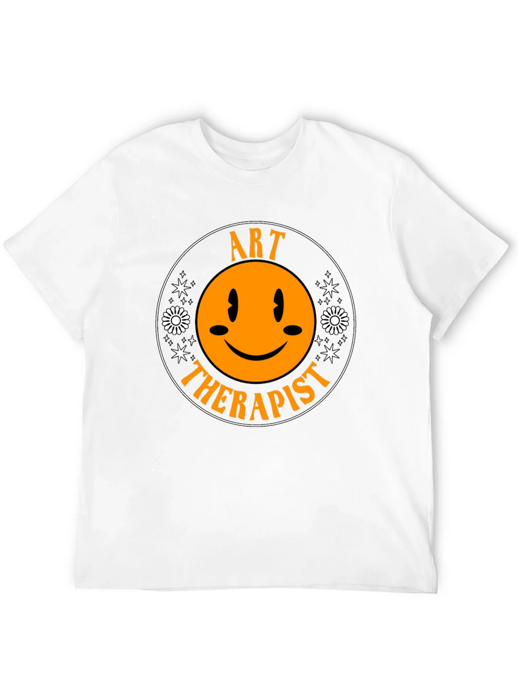 Art Therapist Smiley Face T-Shirt product image 8