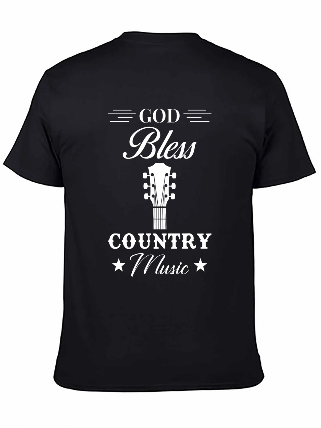 God Bless Country Music Graphic Tee product image 3