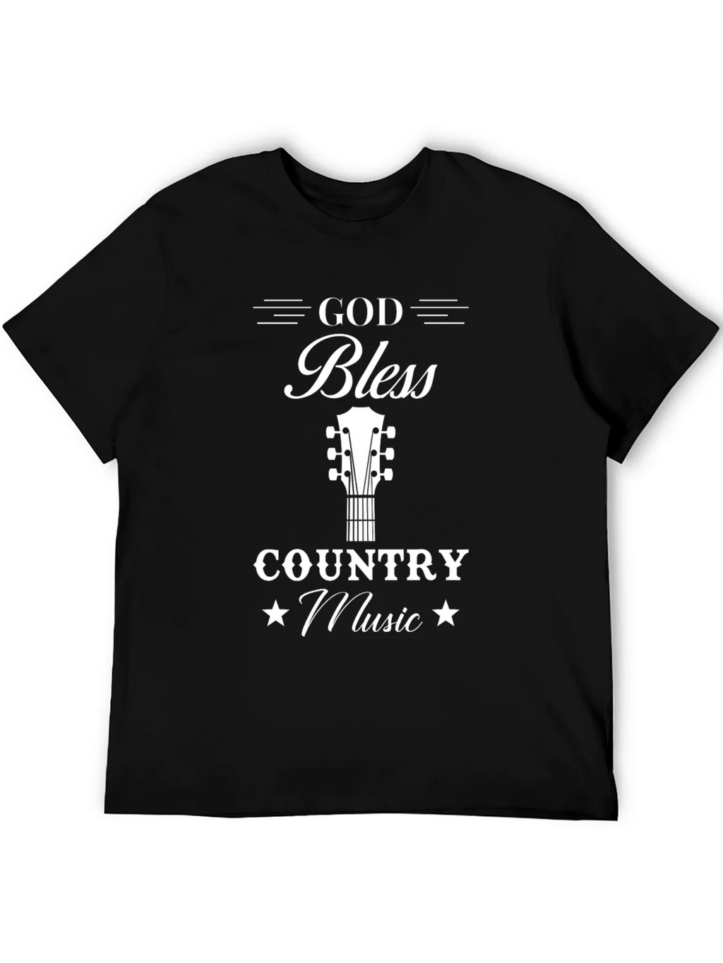 God Bless Country Music Graphic Tee product image 4