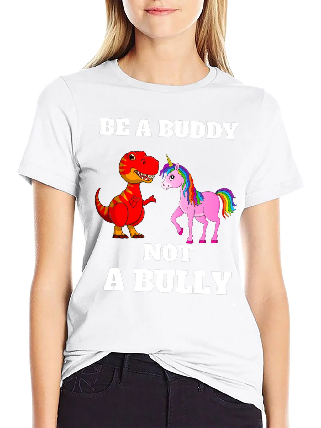 Be a Buddy T-Shirt Dinosaur Unicorn Tee product image 8