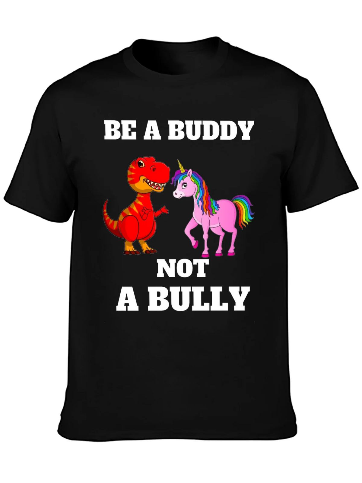Be a Buddy T-Shirt Dinosaur Unicorn Tee product image 3