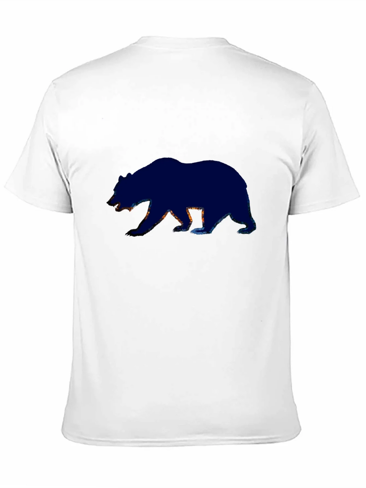 Bear Silhouette Graphic Tee - Black product image 10