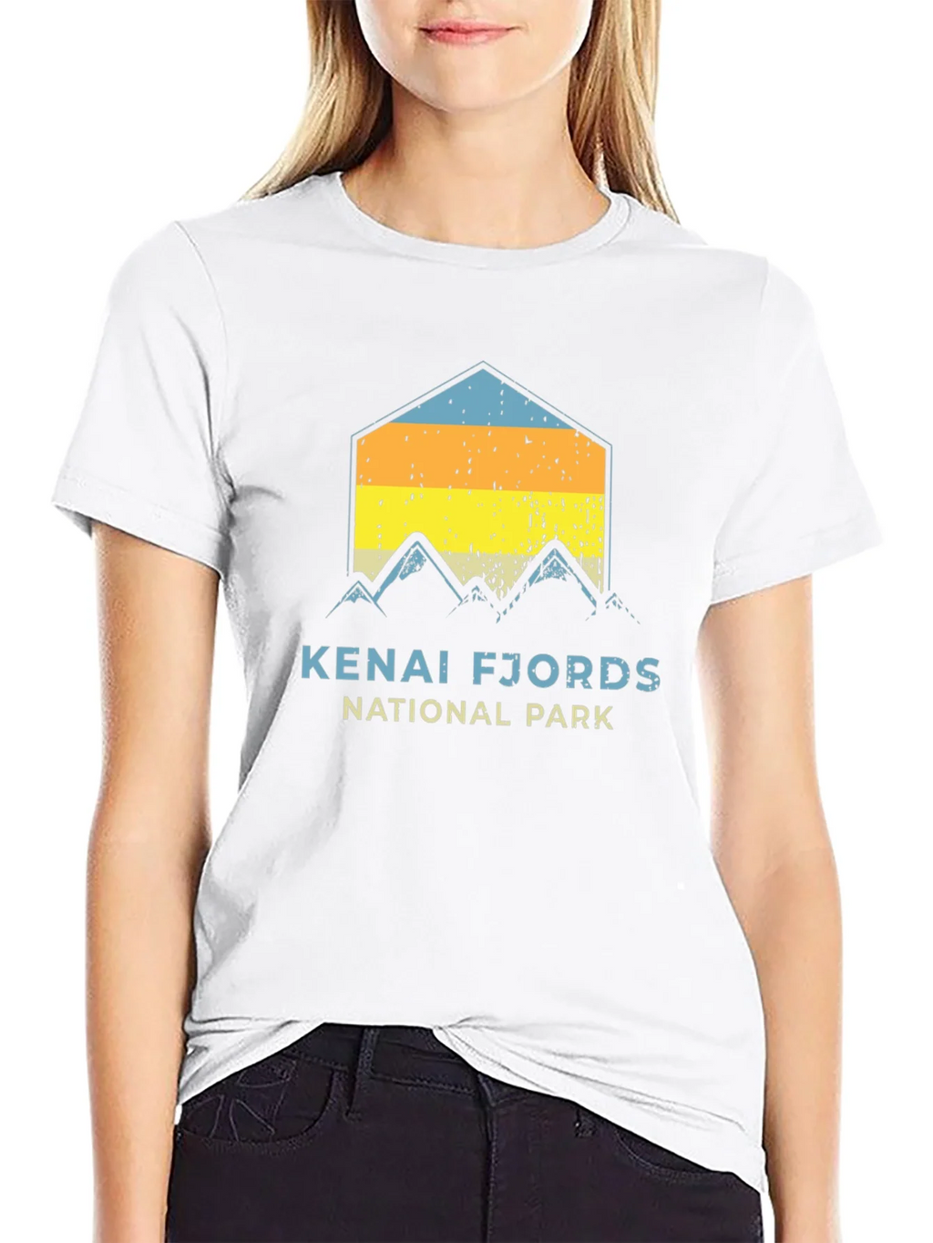 Kenai Fjords National Park Black T-Shirt product image 8