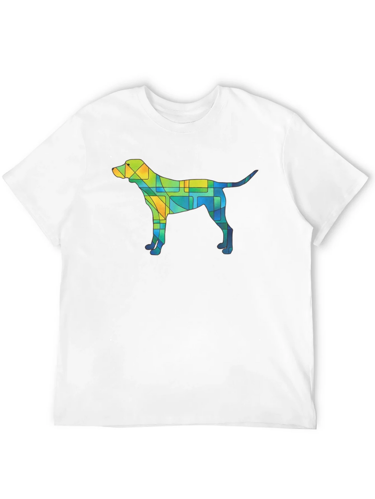 Abstract Dog T-Shirt - Unique Geometric Canine Design product image 11