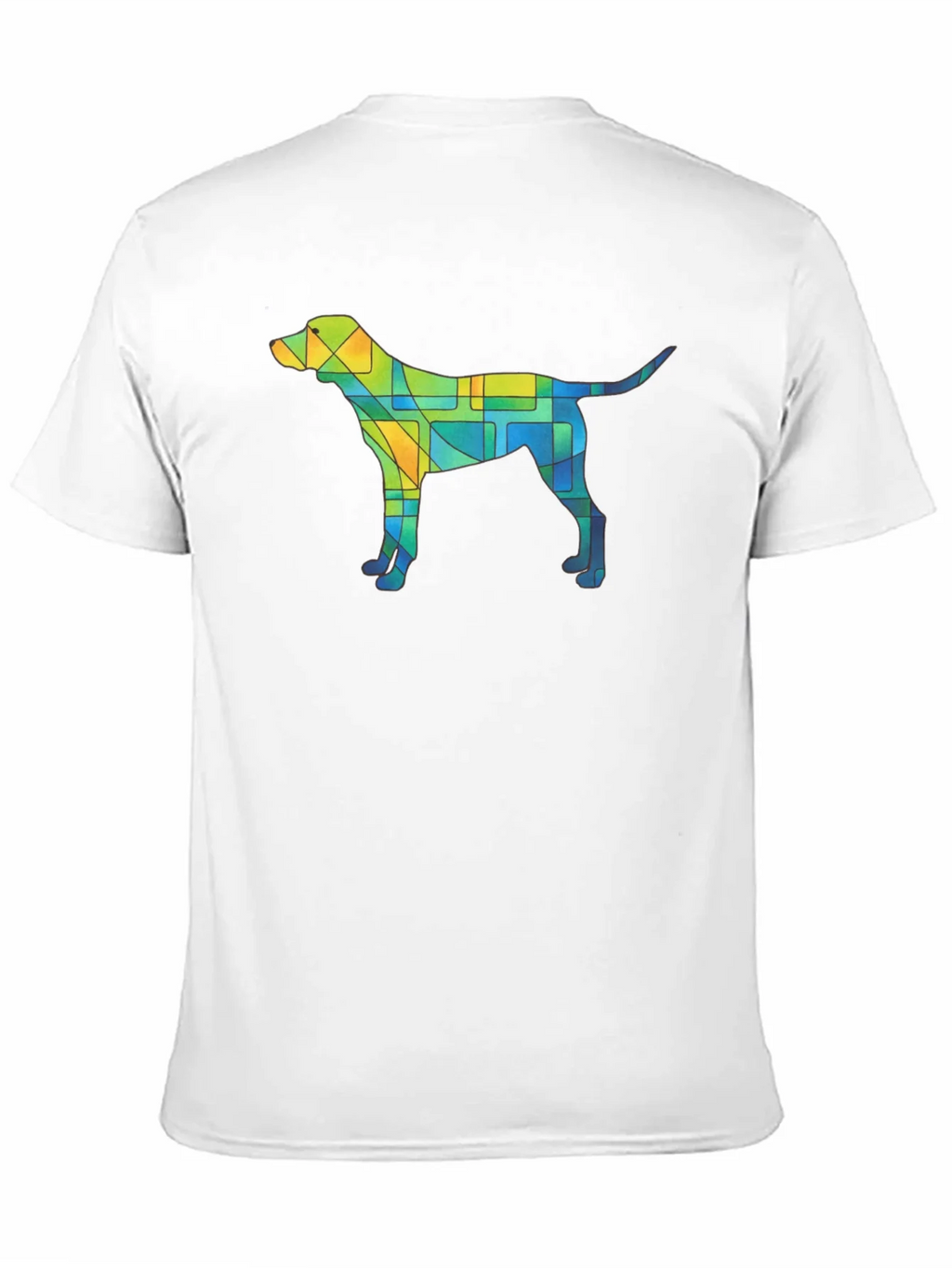 Abstract Dog T-Shirt - Unique Geometric Canine Design product image 10