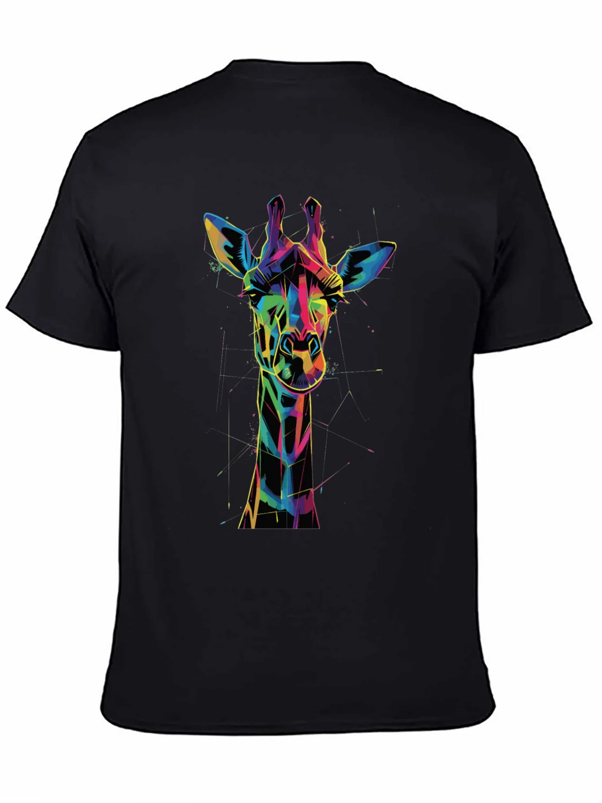 Geometric Giraffe Graphic Tee product image 4