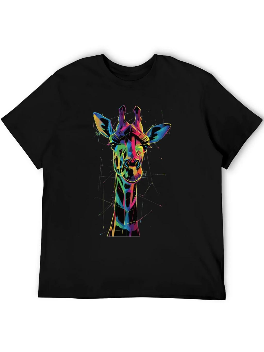 Geometric Giraffe Graphic Tee product image 5
