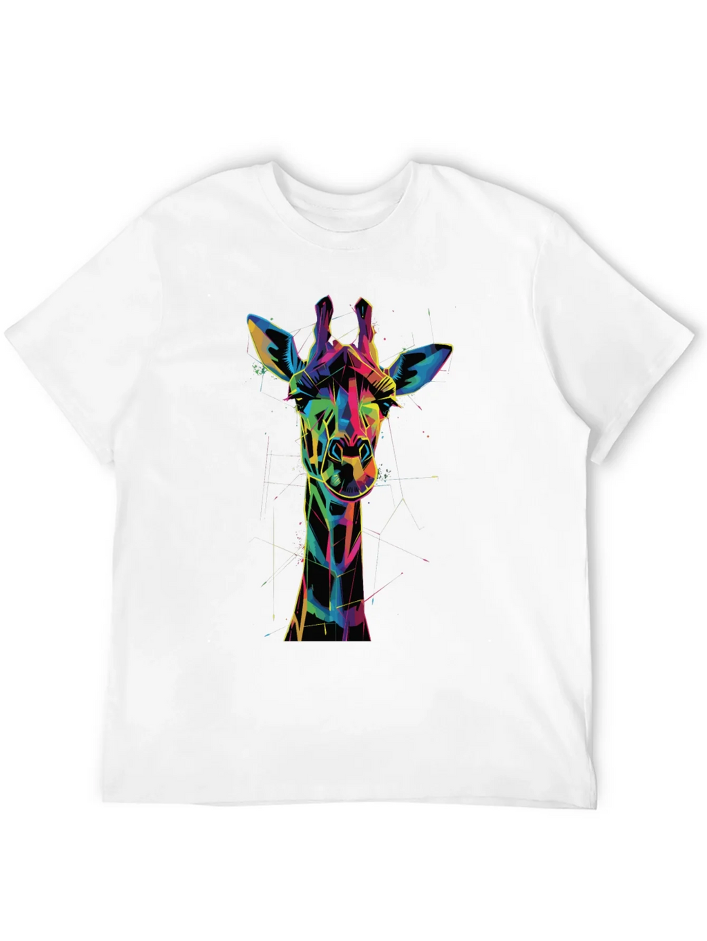 Geometric Giraffe Graphic Tee product image 11