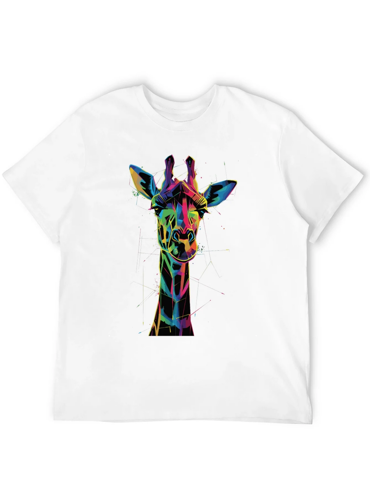 Geometric Giraffe Graphic Tee product image 11