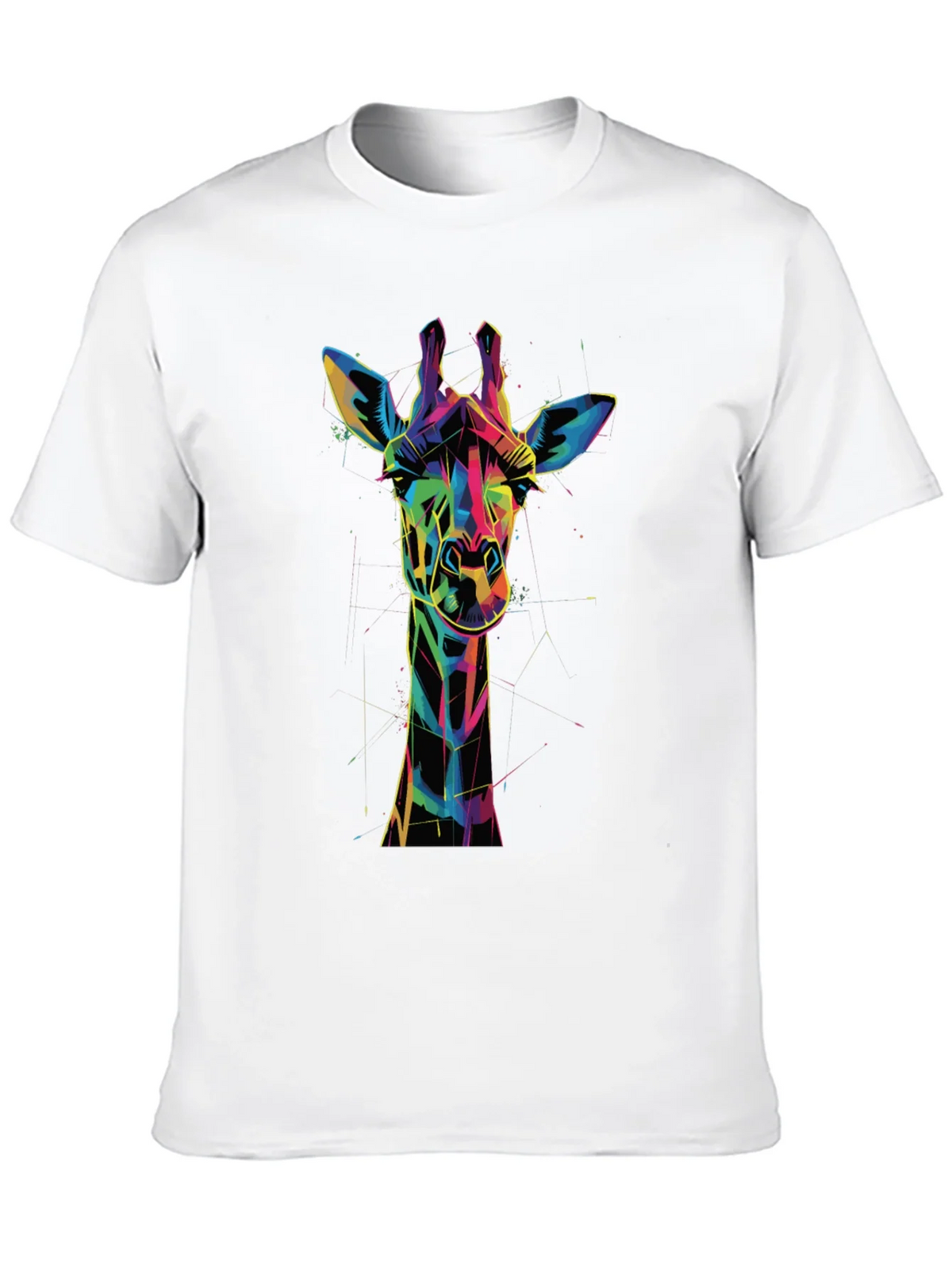 Geometric Giraffe Graphic Tee product image 9