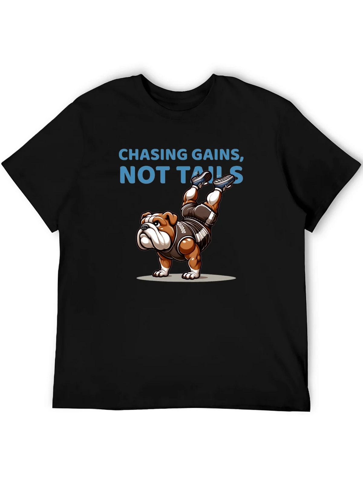 Chasing Gains Bulldog Graphic Tee product image 5