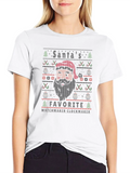 Santas Favorite Watchmaker Clockmaker T-Shirt product image 1