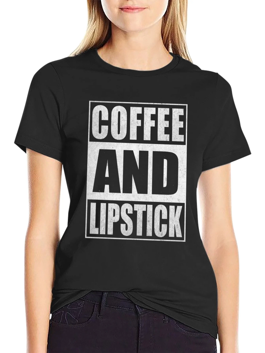 Coffee and Lipstick Graphic T-Shirt product image 2