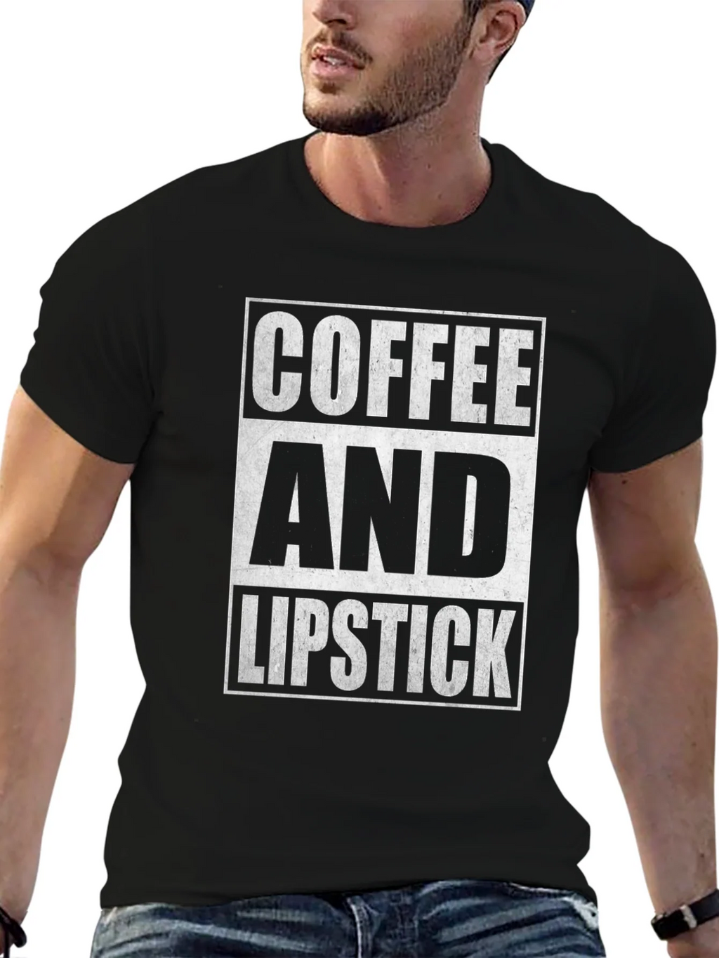 Coffee and Lipstick Graphic T-Shirt product image 6