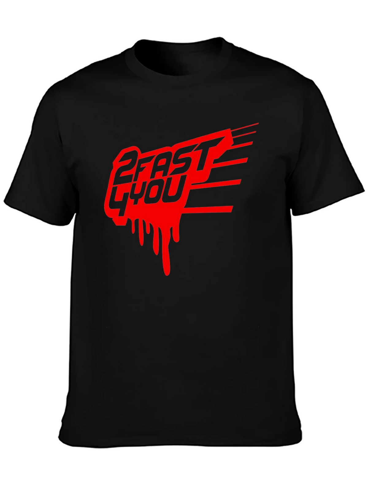 2 Fast 4 You Graphic Tee - Black product image 3