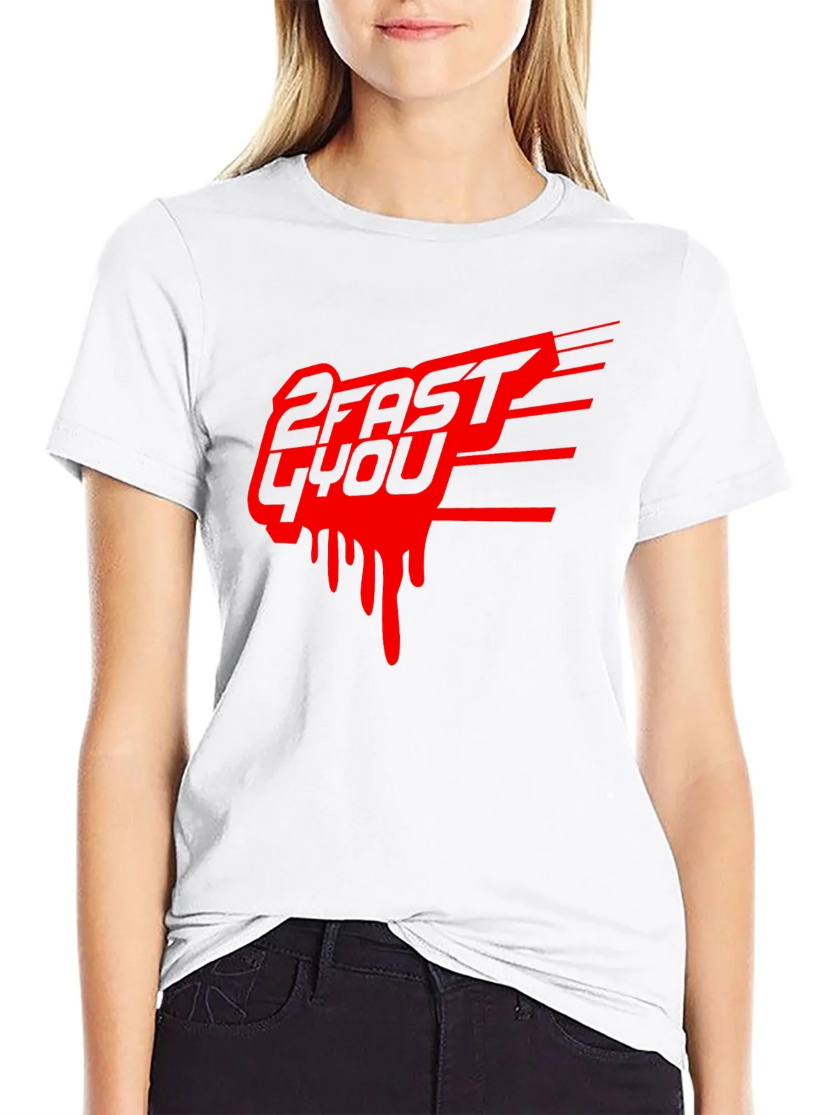 2 Fast 4 You Graphic Tee - Black product image 8