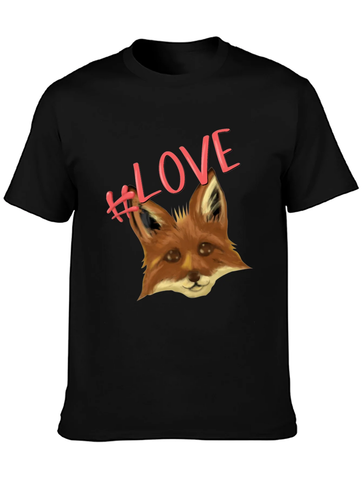 Fox Love T-Shirt - Cute Animal Graphic Tee product image 3