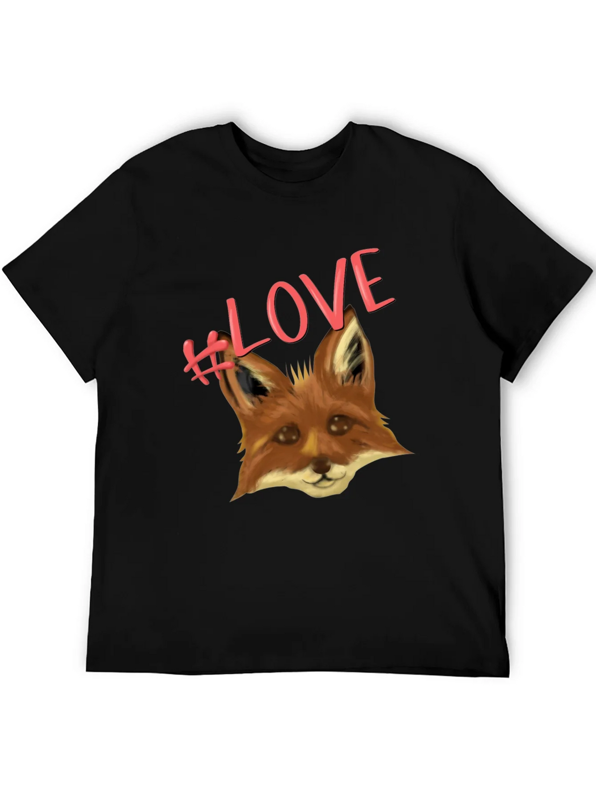 Fox Love T-Shirt - Cute Animal Graphic Tee product image 5