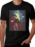 Artistic Hand Graphic Black T-Shirt product image 1