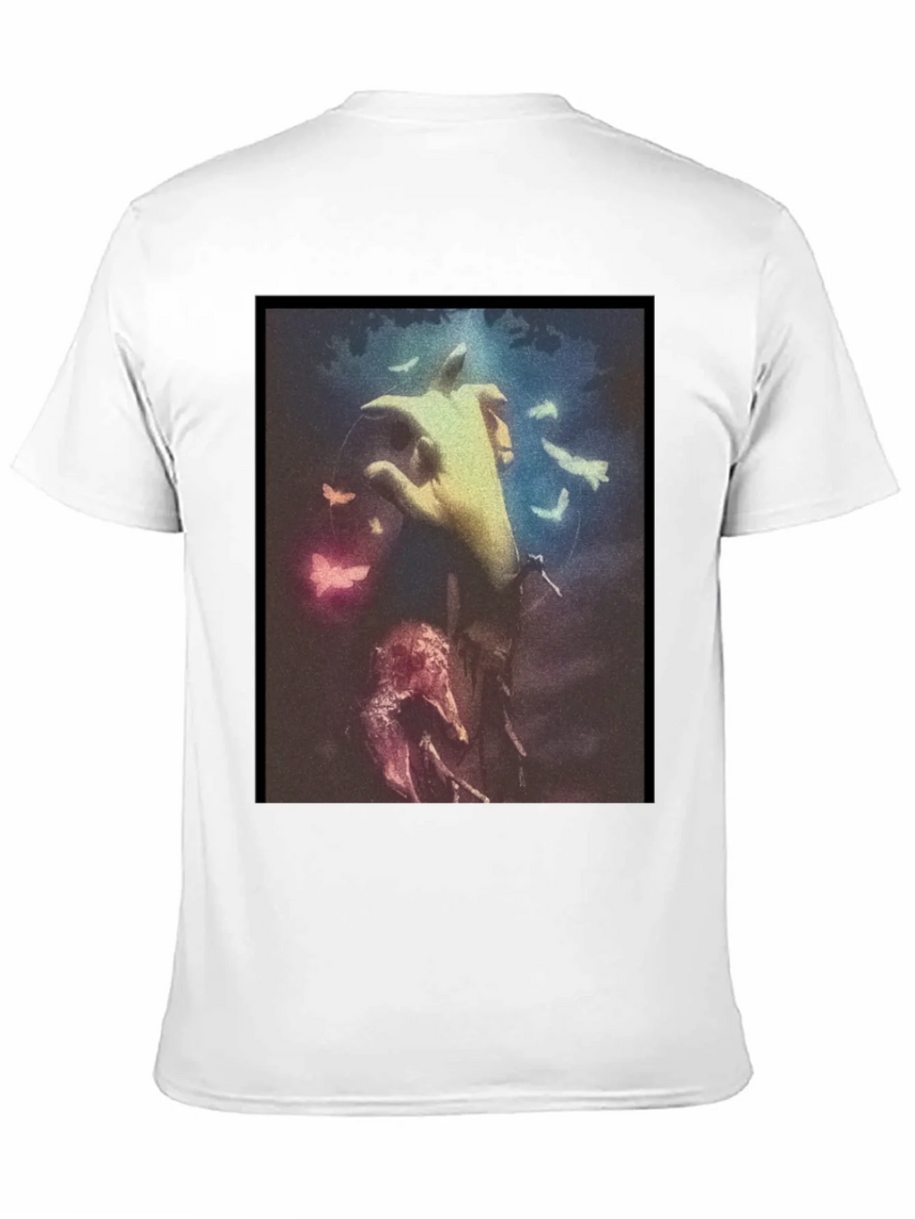 Artistic Hand Graphic Black T-Shirt product image 10